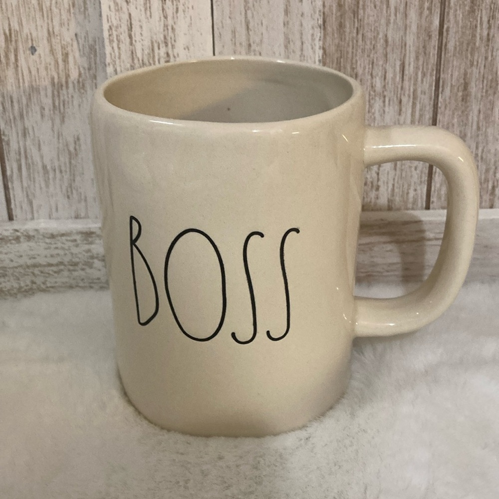 Rae Dunn Boss Mug